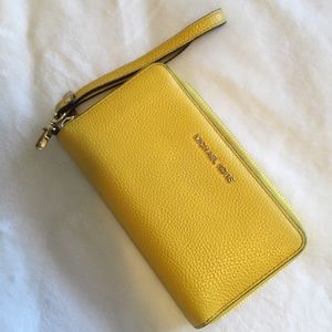 Yellow Michael Kors Clutch (PRICE DROP)